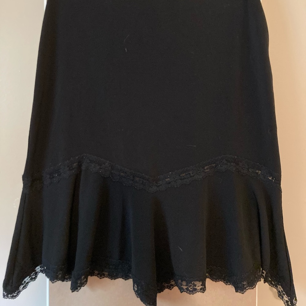 Le Chateau Lace Flare Skirt